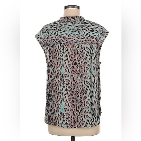 J.Crew Size XL Short Sleeve Blouse NWOT - Picture 2 of 5